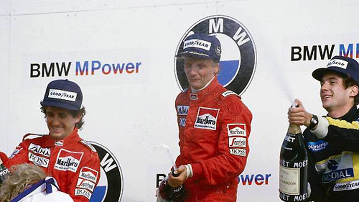 Das Duell mit Prost ist legendär, Lauda ist meist langsamer als sein Stallkollege, vor allem im Training kann er nicht mithalten. Beim entscheidenden Rennen in Portugal fährt Prost zu seinem siebten Saisonsieg, Lauda triumphiert trotzdem: Er kämpft sich vom elften auf den zweiten Rang vor