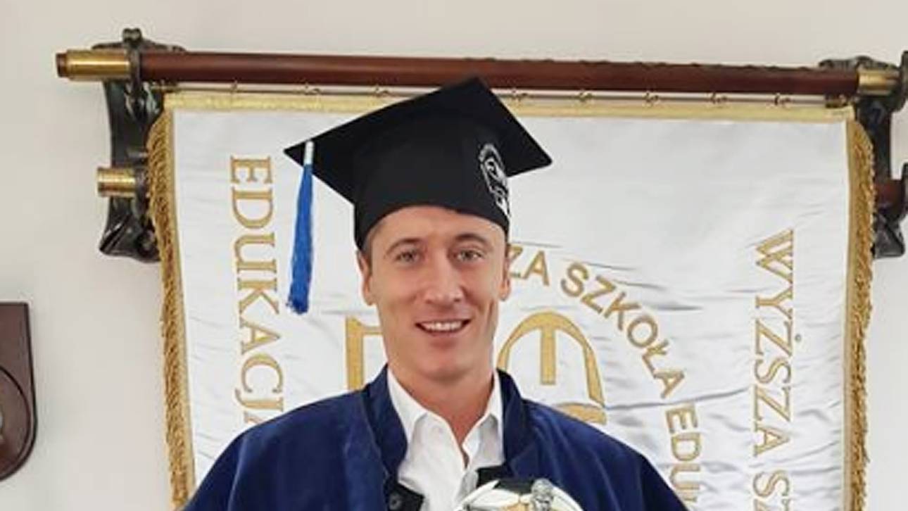 Lewandowski macht Uni-Abschluss