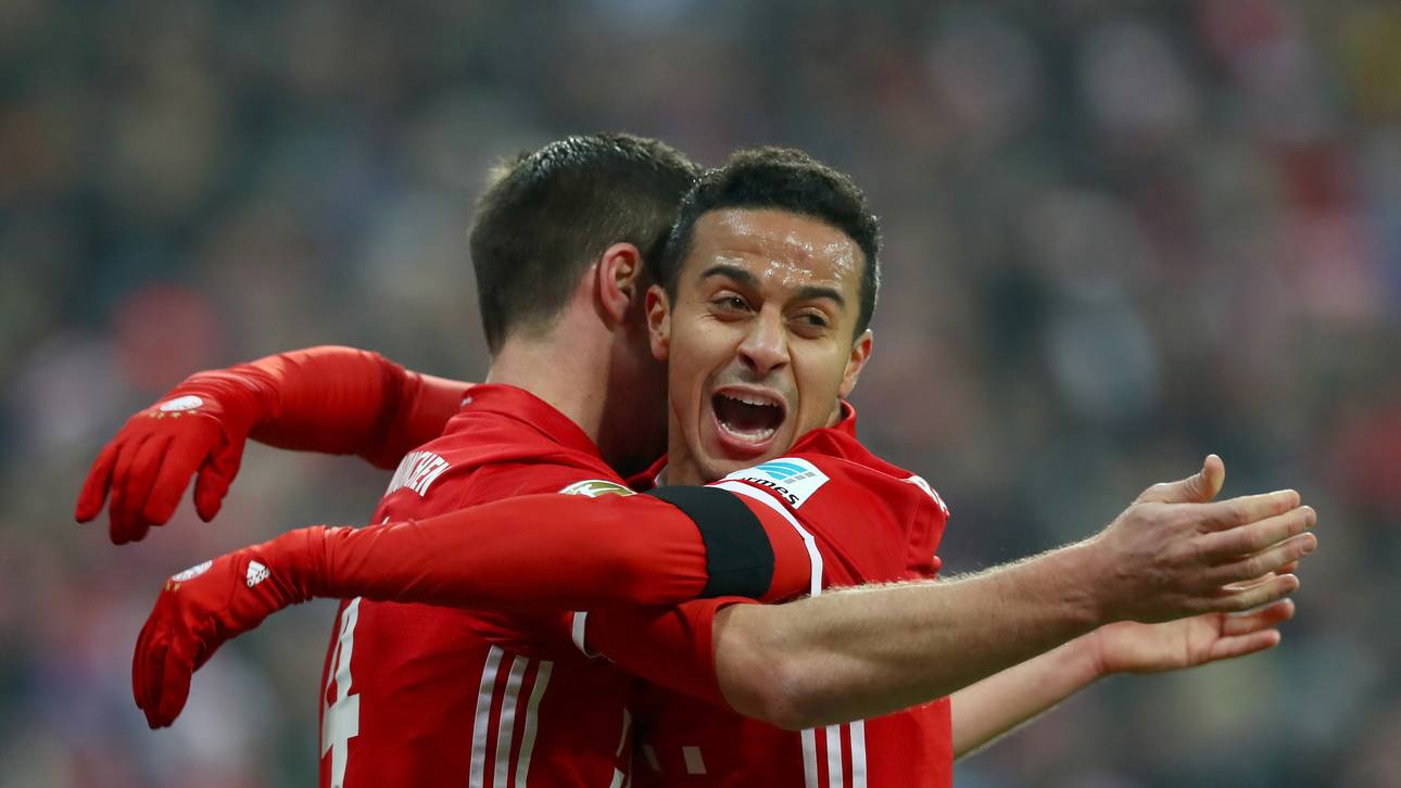 Bayern mit Thiago gegen Wolfsburg