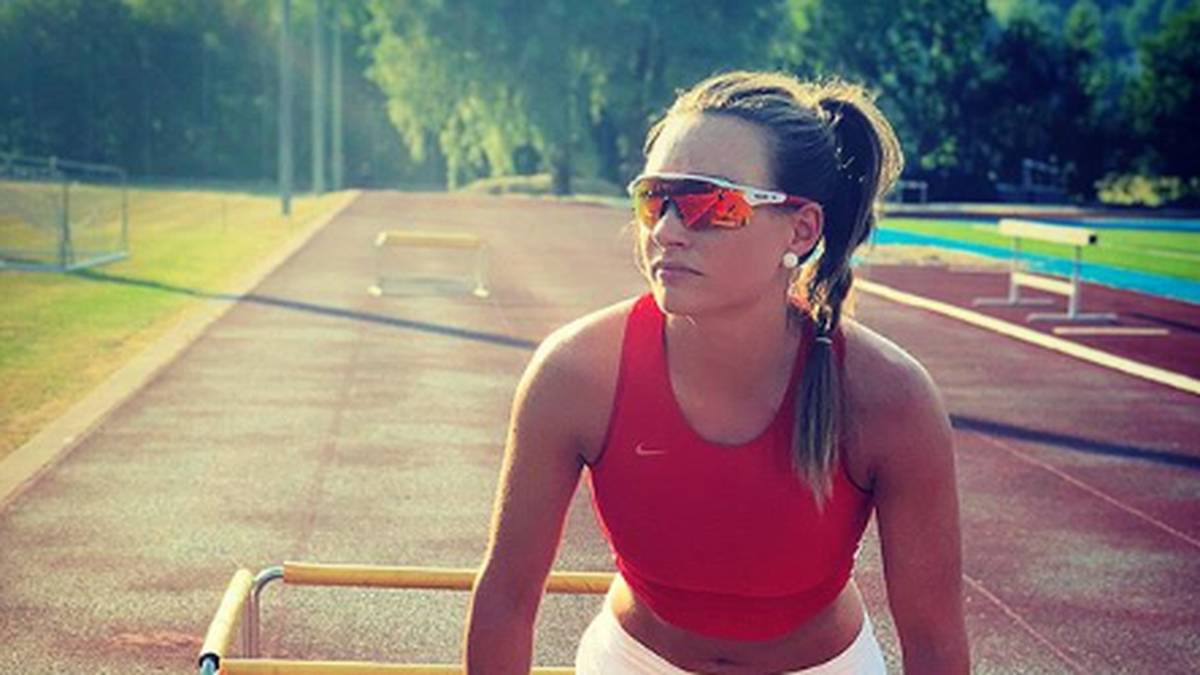 Trainiert wird bei der Italienerin aber auch im Sommer fleißig...