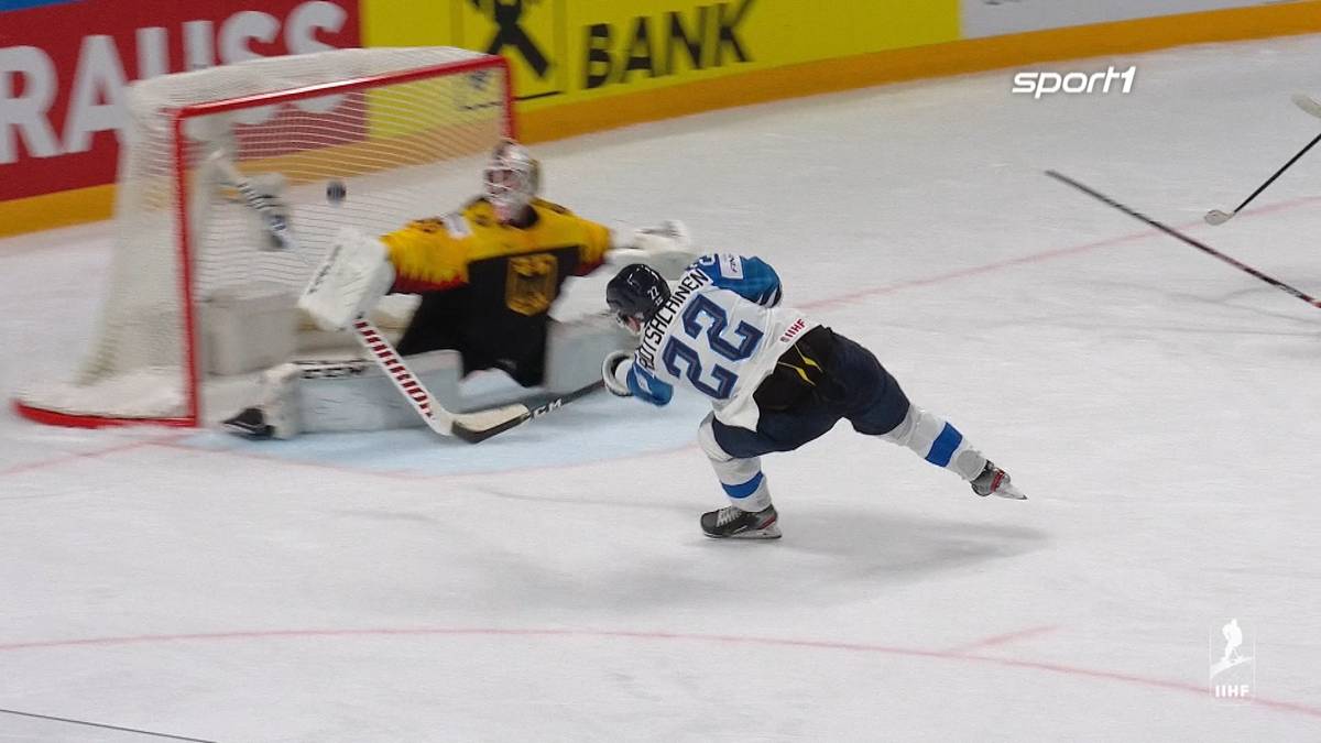 Eishockey-WM: Finnland - Deutschland (2:1): Tore und Highlights im Video