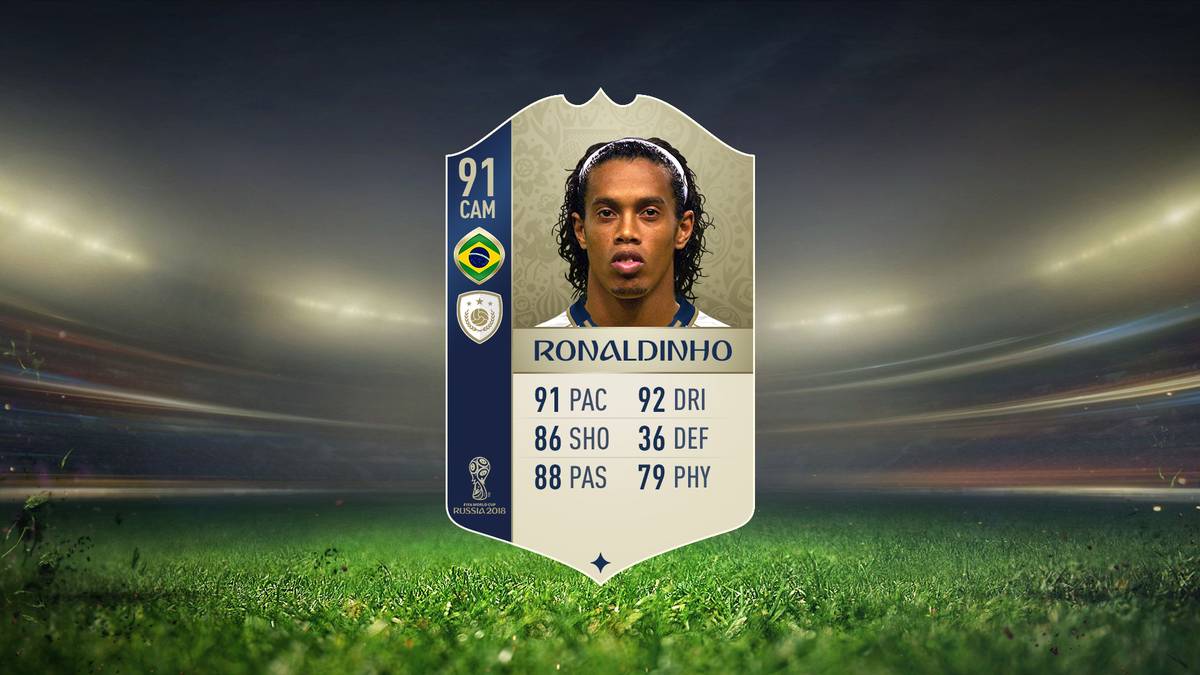 Ronaldinho - Brasilien - Gesamtstärke 91