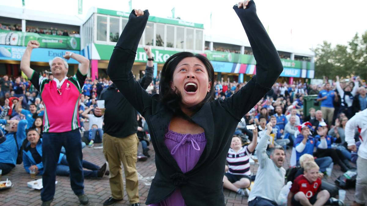 Die Fans sind aus dem Häuschen! Eine der größten Überraschungen der Rugby-Geschichten ist perfekt