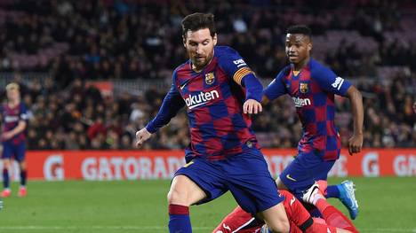 Lionel Messi erzielte gegen Leganes zwei Tore