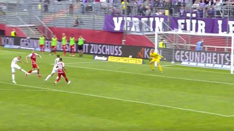 Im Duell zweier Absteiger blieben die Würzburger Kickers mit einem 1:1 gegen den VfL Osnabrück auch im vierten Spiel ohne Sieg. 