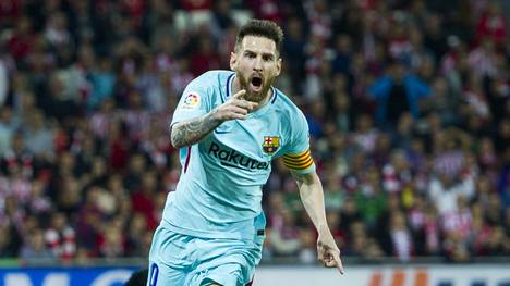 PLATZ 1: Lionel Messi (FC Barcelona, Spanien) mit 68 Punkten (34 Tore)