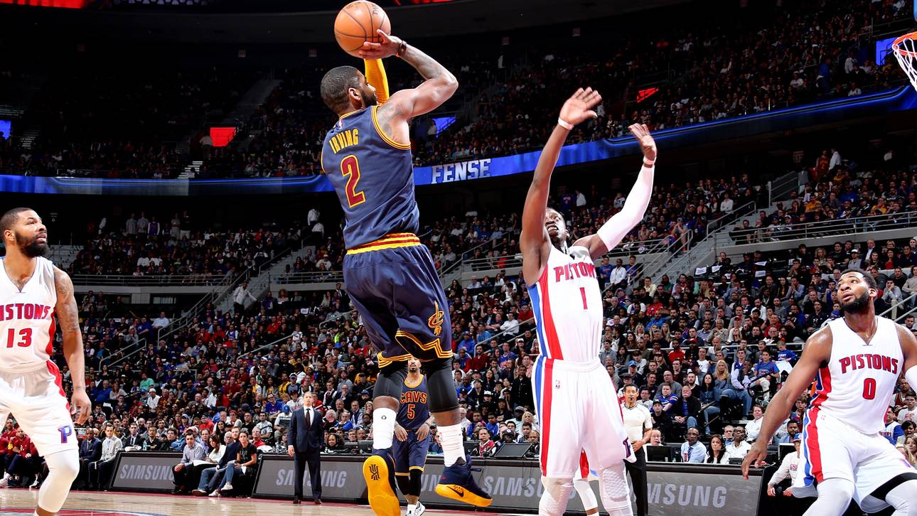 Eiskalter Irving schießt Pistons raus