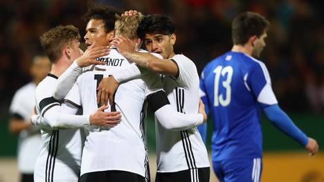 Germany U21 v Faroe Islands U21 - 2017 UEFA European U21 Championships Qualifier