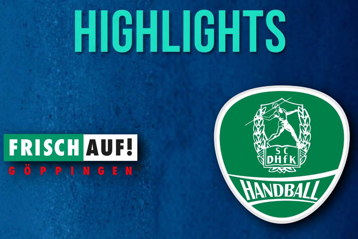 Die Highlights der Partie Frisch Auf Göppingen - SC DHfK Leipzig aus der Handball-Bundesliga im Video.