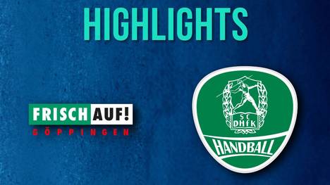 Die Highlights der Partie Frisch Auf Göppingen - SC DHfK Leipzig aus der Handball-Bundesliga im Video.