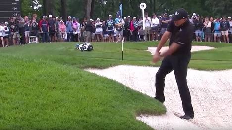 Dem Golfer Phil Mickelson ist am Finaltag bei LIV Golf Virginia ein unglaublicher Schlag gelungen.
