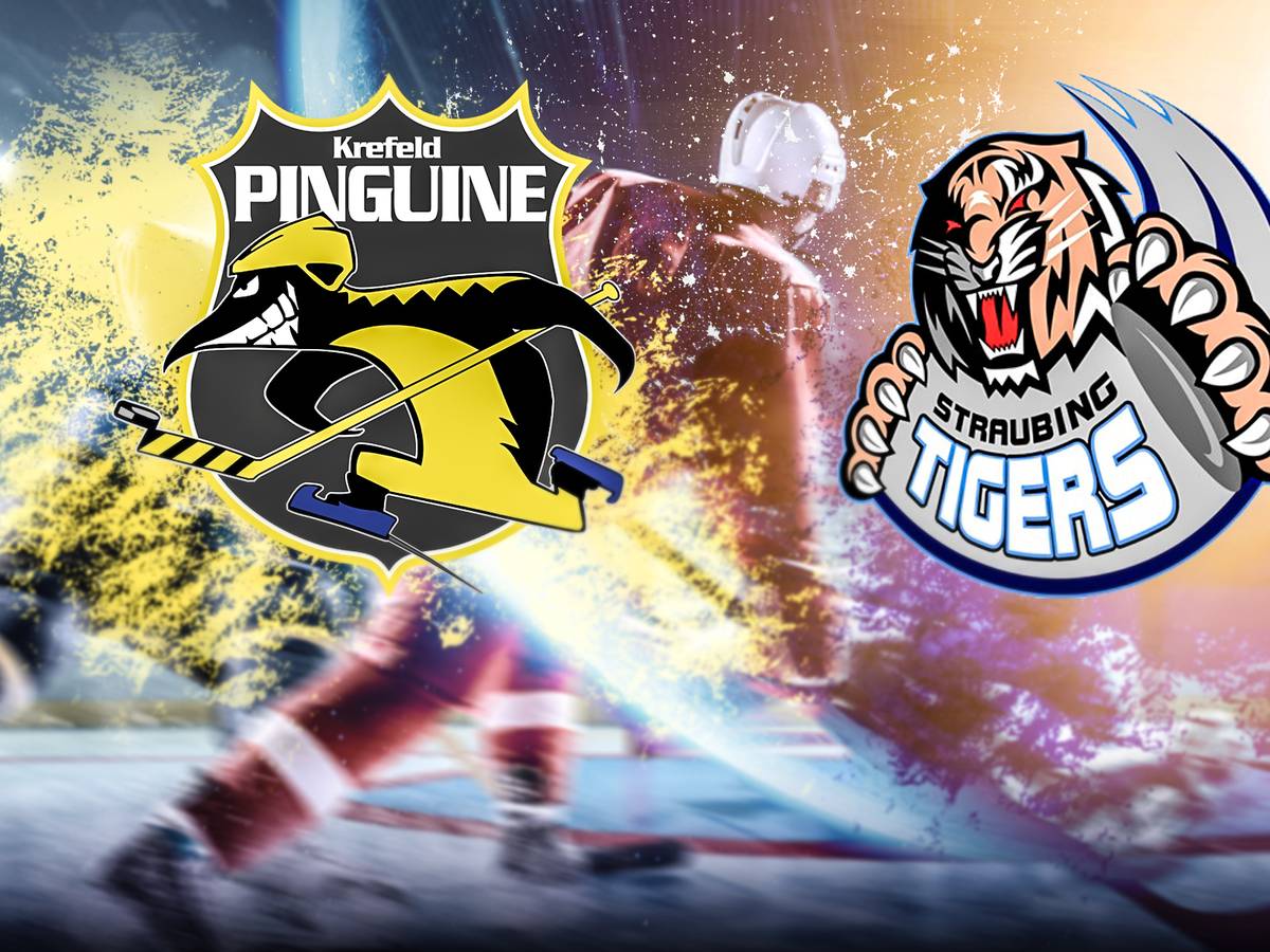 Krefeld Pinguine gegen Straubing Tigers LIVE auf SPORT1