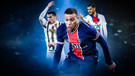 Dieser Dreiecks-Transfer wäre ein echter Hammer! Die Protagonisten: Kylian Mbappe, Cristiano Ronaldo und Mauro Icardi. 