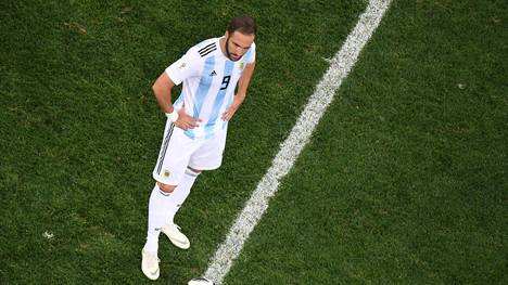 Gonzalo Higuain soll Argentinien vor dem blamablen WM-Aus in der Vorrunde bewahren