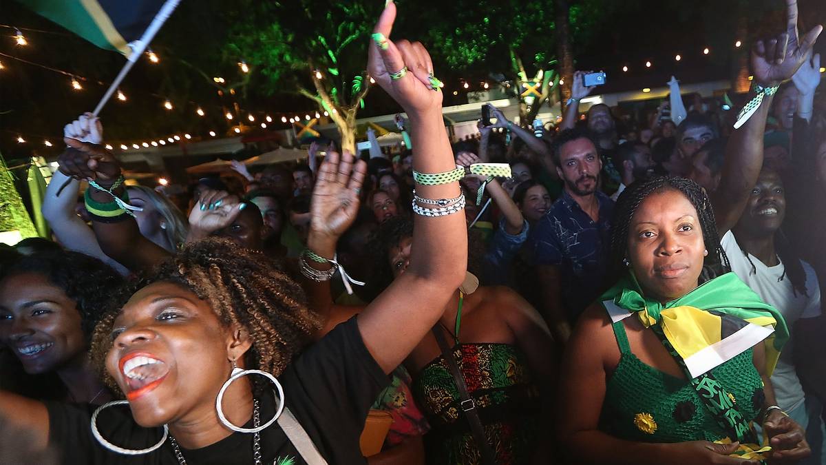 Besonders groß fällt der Jubel in seinem Heimatland Jamaika aus