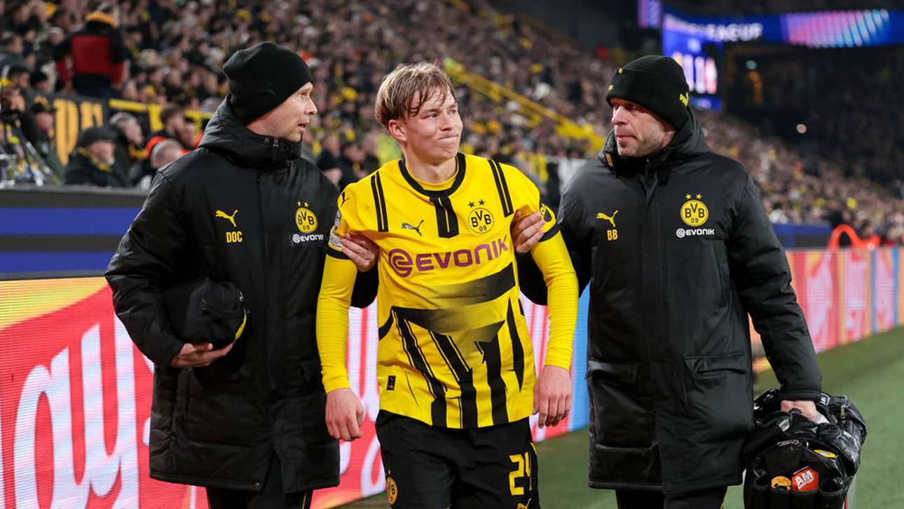 Daniel Svensson musste gegen Lille verletzt vom Feld