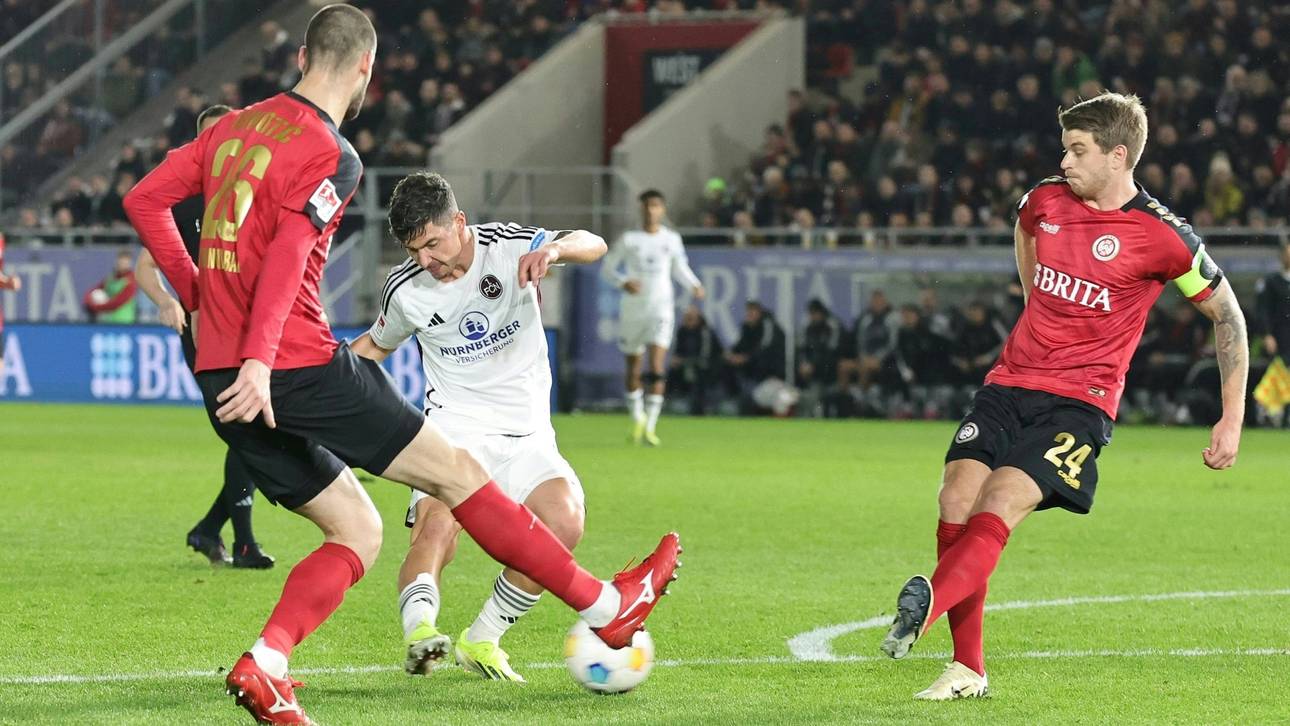 Nächster Dämpfer für Nürnberg