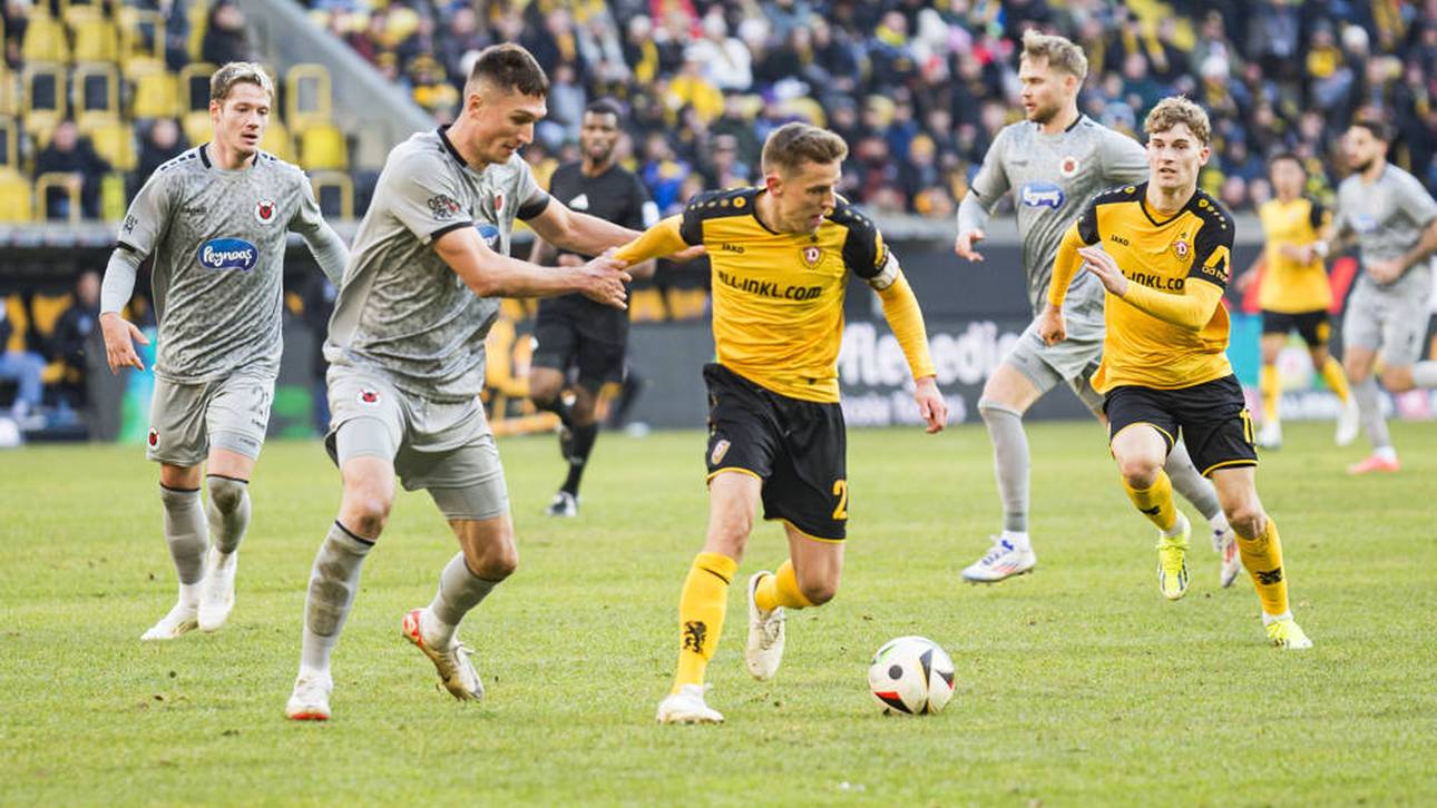 Dresden gibt Tabellenführung ab