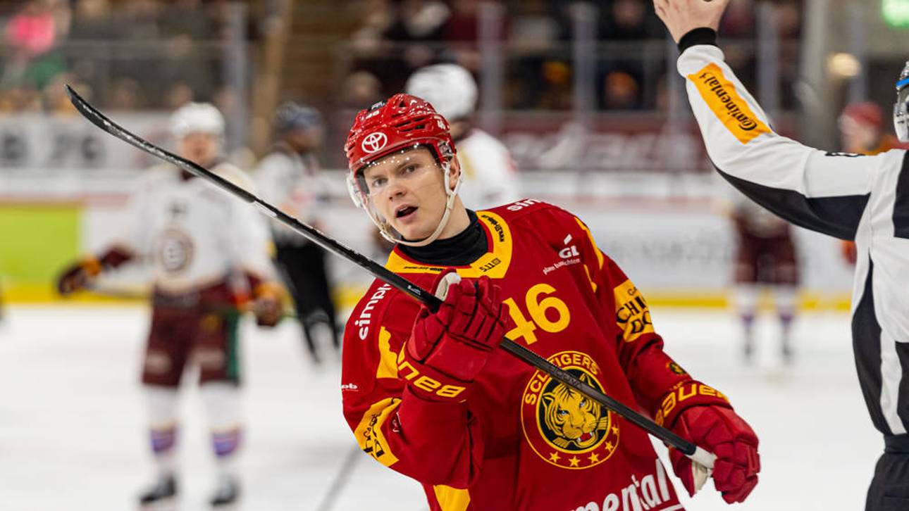 Schockszene im Eishockey