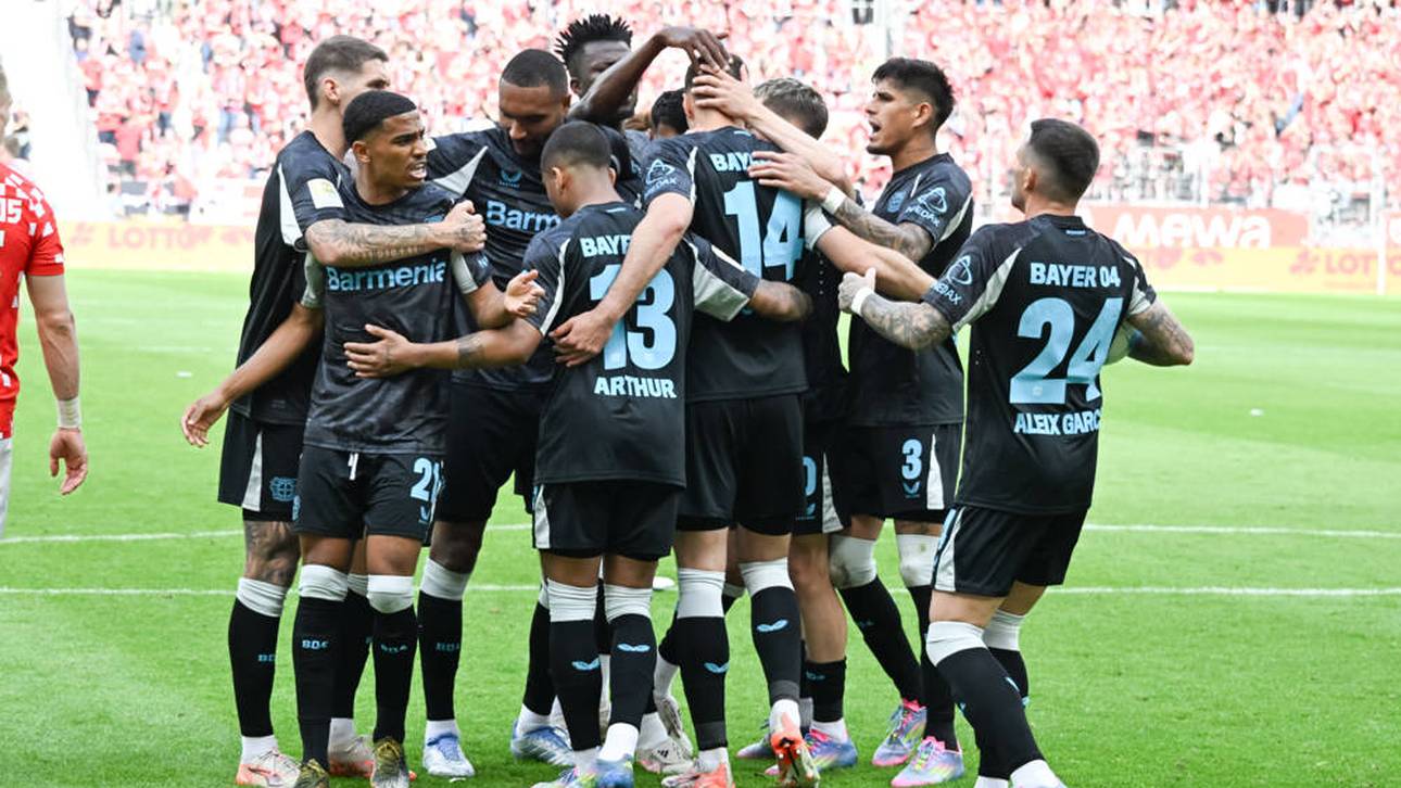 Bayer Leverkusen wurde 2024/25 Vizemeister