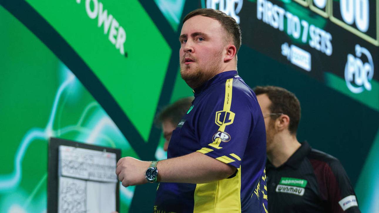 Luke Littler kann seinen Titel in Bahrain nicht verteidigen