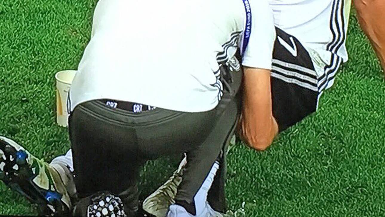 DFB-Physio trägt Ronaldo-Unterhose