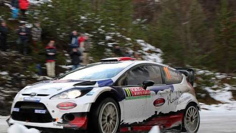 Rallye Monte Carlo 2014: Bryan Bouffier wird im Ford Fiesta von M-Sport Zweiter