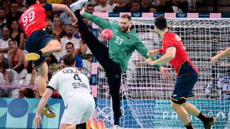 Die deutschen Handballer kämpfen um Olympia-Gold