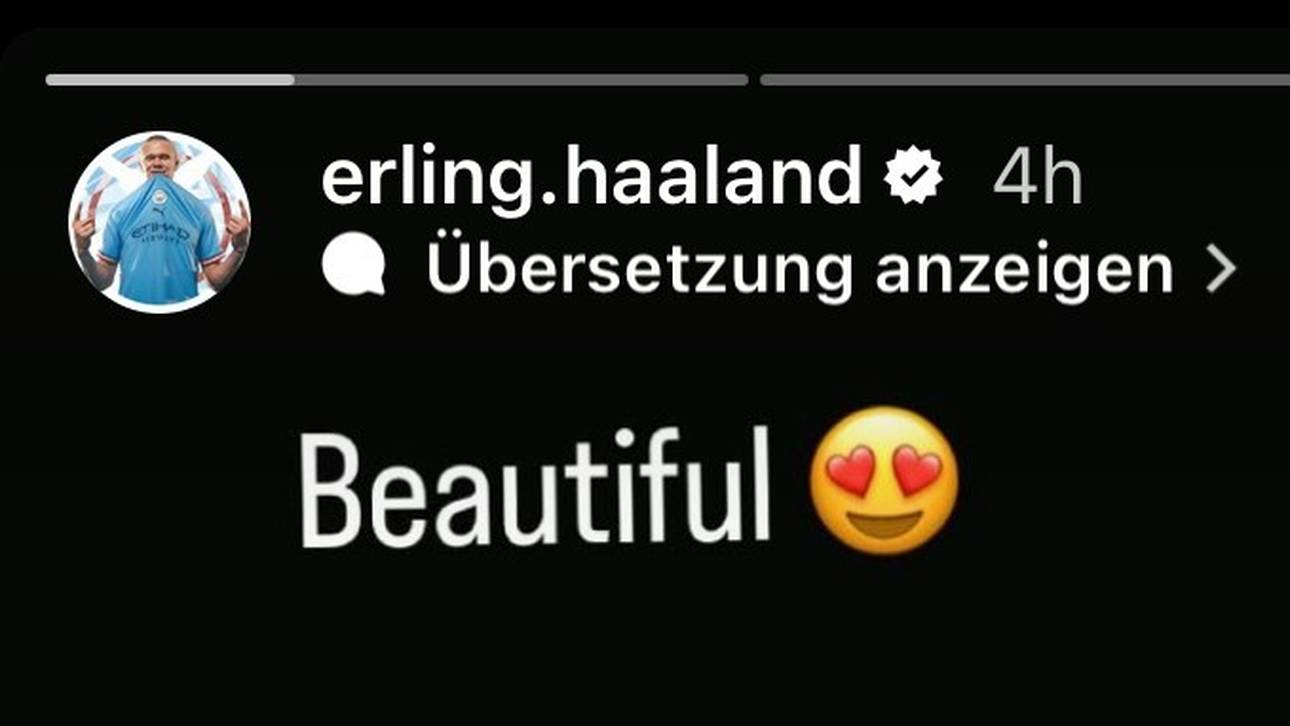 Erling Haaland spielte zusammen mit Jadon Sancho bei Borussia Dortmund