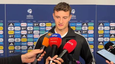 Bereits nach 20 Minuten musste die deutsche U21 einem 0:2-Rückstand hinterherlaufen. Kapitän Eric Martel reflektiert die schwere Anfangsphase.