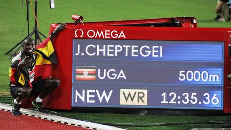 Mit einem Weltrekord meldet sich Joshua Cheptegei aus der Corona-Pause zurück