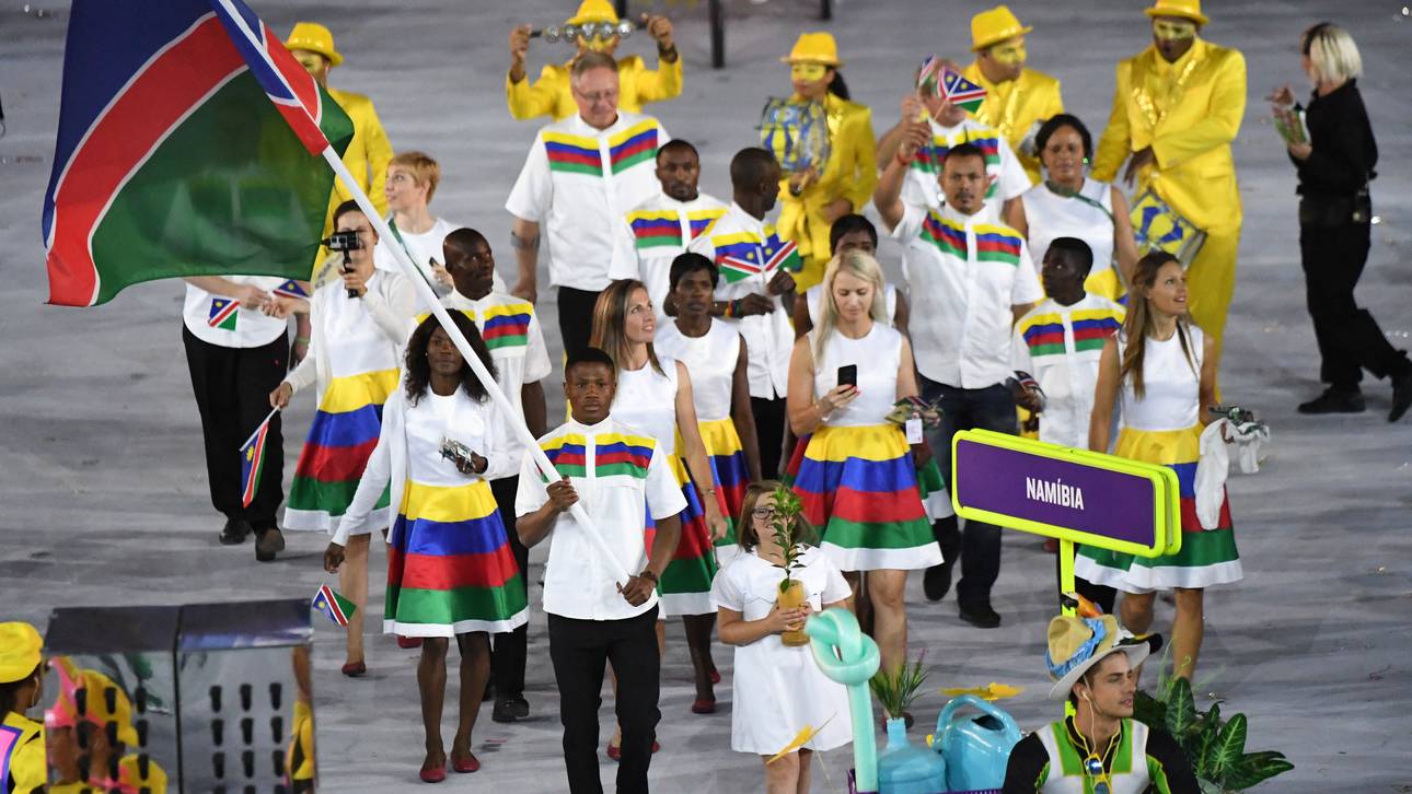 Namibias Fahnenträger verhaftet