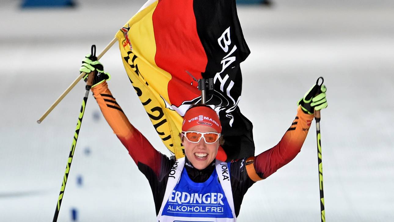 BIATHLON-WORLD-WOMEN Laura Dahlmeier