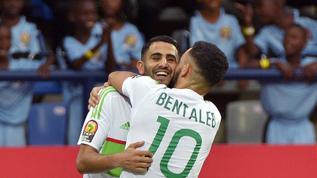 Mahrez rettet Algerien vor Fehlstart