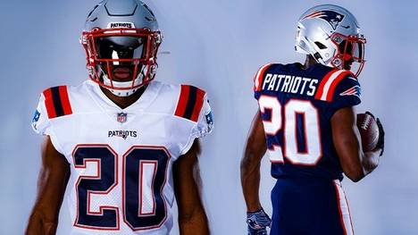 Mit diesen Trikots gehen die Patriots in die nächste NFL-Saison