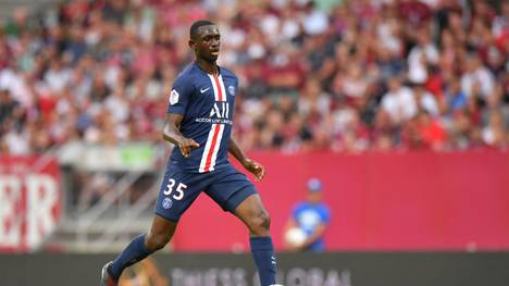 Tanguy Kouassi spielt seit 2019 für die Profis von Paris Saint-Germain