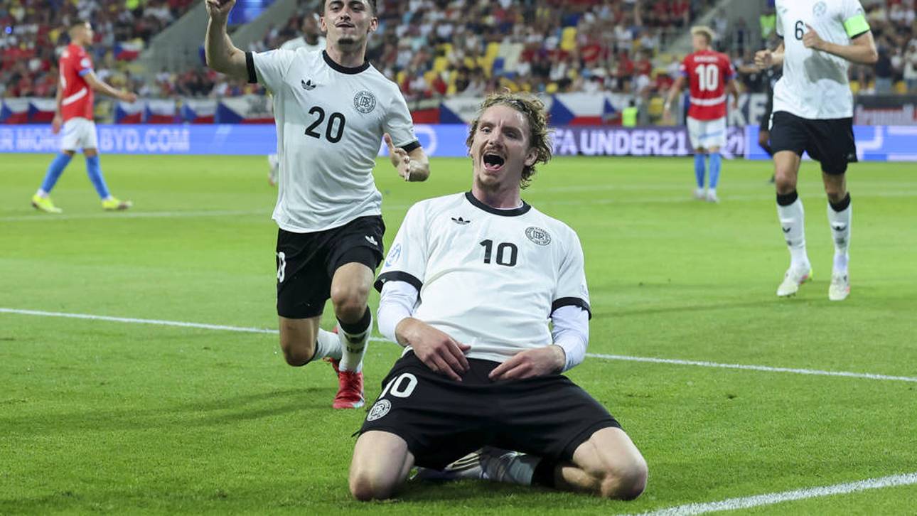 Nick Woltemade im Dress der U21