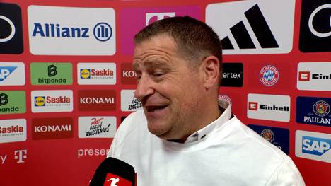 Max Eberl spricht über die Gerüchte über mögliche Neuzugänge beim FC Bayern. Er spricht unter anderem über Leverkusens Wirtz.