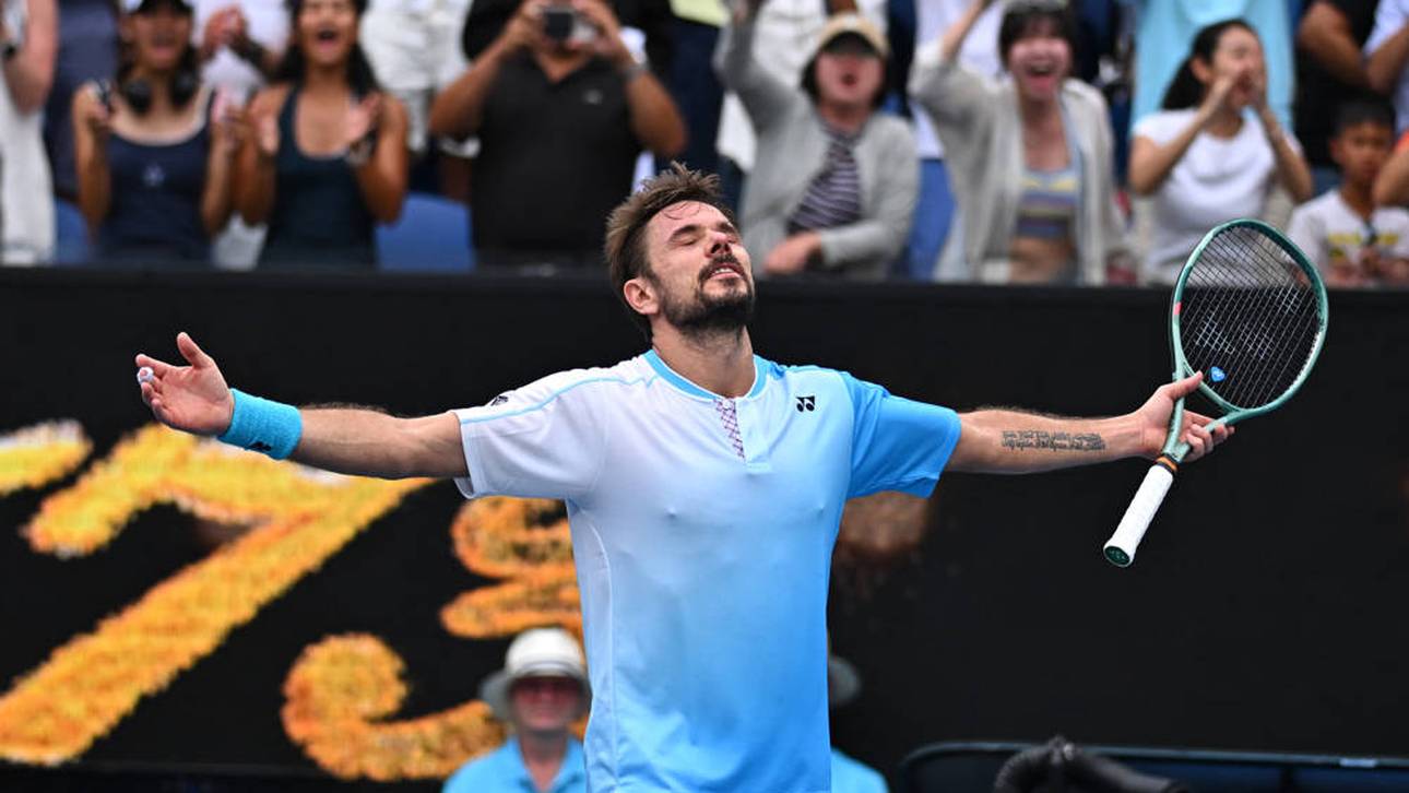 40-Jähriger sorgt für Tennis-Märchen