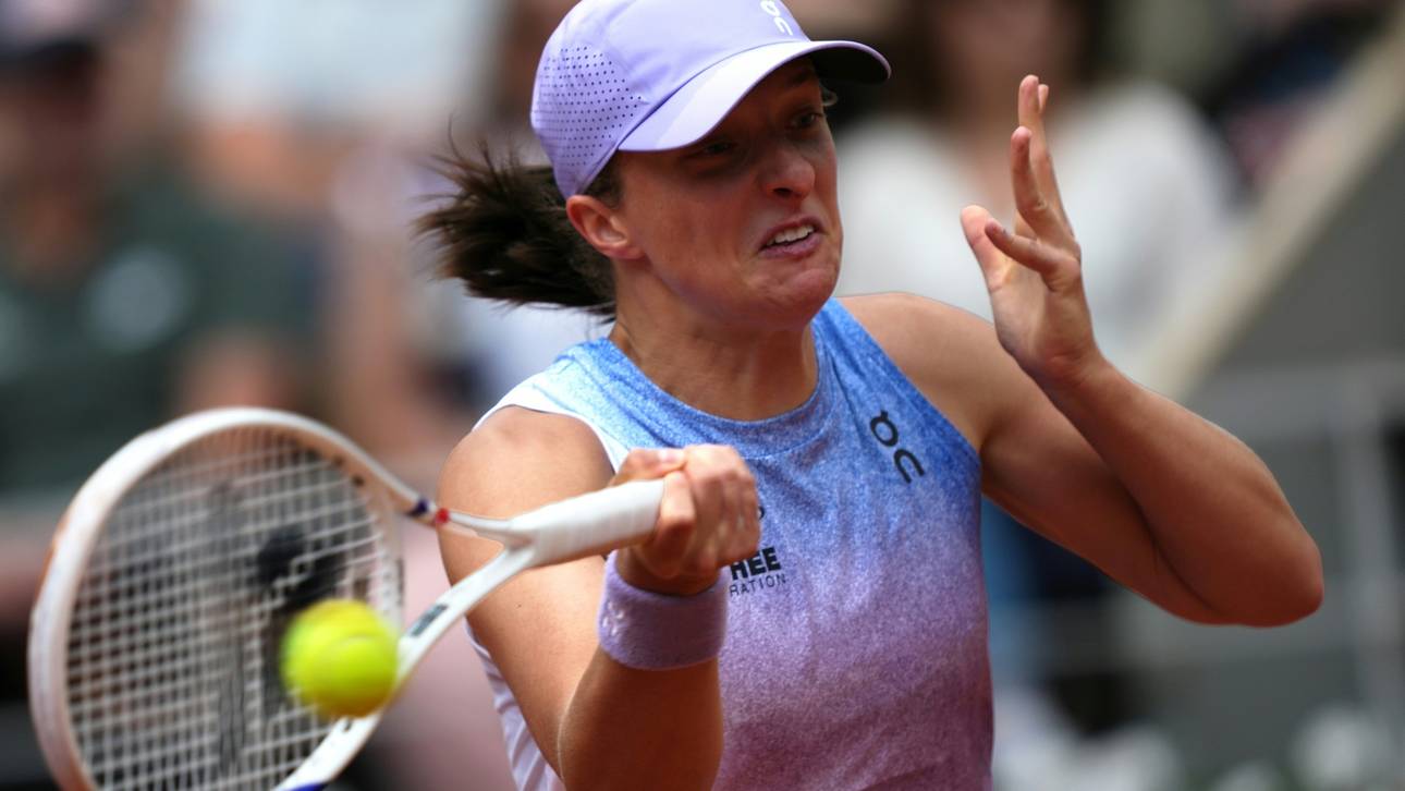 Swiatek glanzlos in Runde zwei