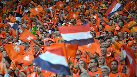 Die Oranje-Fans begeisterten 