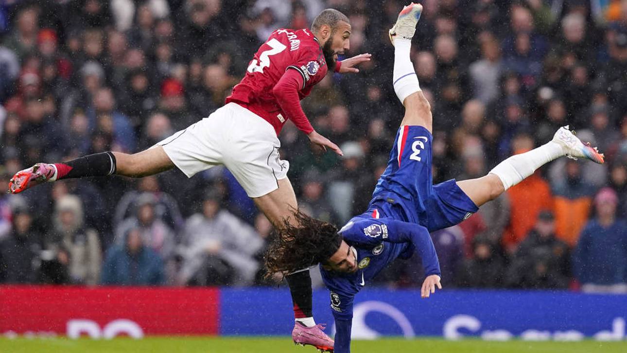 Die erste Halbzeit des Duells zwischen Chelsea und Manchester United war ein Premier-League-Novum