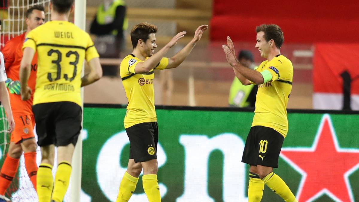 Borussia Dortmund sichert sich mit einer B-Elf durch einen souveränen 2:0-Erfolg gegen AS Monaco den Gruppensieg in der Gruppe A. Raphael Guerreiro überragt, Marcel Schmelzer feiert ein starkes Comeback. Die SPORT1-Einzelkritik.
