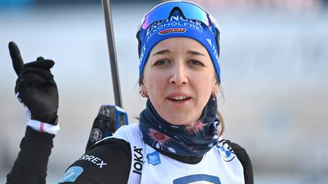 Franziska Preuß geht zuversichtlich in den neuen Biathlon-Winter