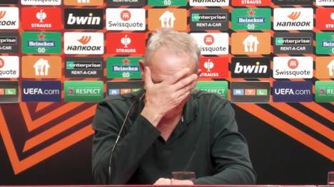 Nach seinem Premierentor wollte sich Noah Weißhaupt mit Fast-Food-Essen belohnen. Trainer Christian Streich reagiert mit einer wohl nicht ganz ernst gemeinten Vorwarnung.