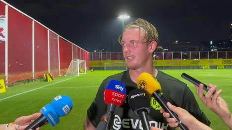 Julian Brandt von Borussia Dortmund hat seine Rückennummer von der Nummer 19 auf die Nummer 10 geändert. Im Interview erklärt er, wie es dazu kam.