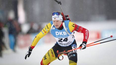 Thierry Langer sorgte beim Biathlon-Weltcup für einen Schockmoment