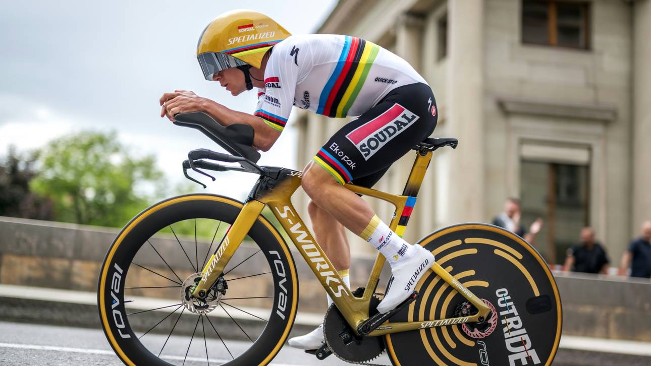 Romandie: Evenepoel gewinnt Zeitfahren, Almeida Gesamtsieger