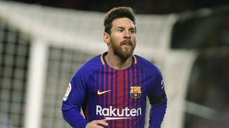 Lionel Messi vom FC Barcelona hat eine Schwäche