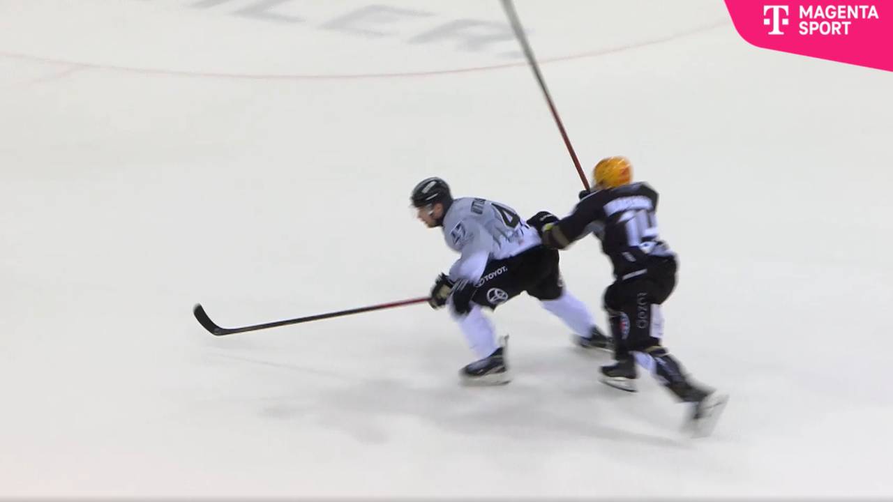 Eishockey: Schwalbe sorgt für Empörung